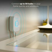 Philips Hue White A19 Smart Light Starter Kit, 60W LED, 2-Pack
