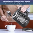 thumbnail image 3 of Electric Tea Kettle for Boiling Water, Food Grade Stainless Steel Base, 2.0L/1000W, with Auto Shut-Off and Boil-Dry Protection, Wide Opening, 3 of 6