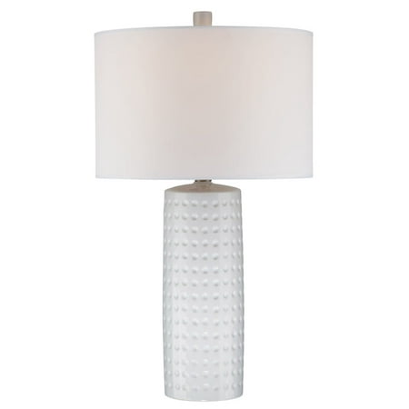 Lite Source Diandra 1 Light Table Lamp - White