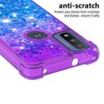 thumbnail image 3 of Funda para Motorola Moto G Pure Transparente con Brillos Carcasa Protectora Antigolpes con Glitter Brillante, 3 of 5
