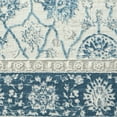 thumbnail image 4 of LR Home Isone Kate Blue/Ivory Transitional Floral Polyester Blend Area Rug, 9' x 12', 4 of 8