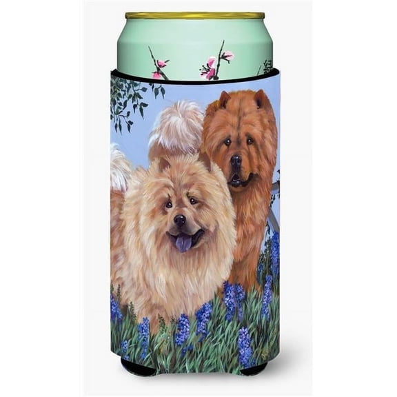 Carolines Treasures Chow Chow Meadow Tall Boy Hugger Tall Boy multicolor