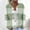 Green, variant on Fesfesfes Women's Checkered Knit Cardigan Round Neckline Long Tapered Cuffs Loose Oversized Buttons Soft Comfy Fabric Coldproof Blouses(Purple#3,XL)