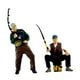thumbnail image 3 of 2 piezas 1/64 escala figuras de pescador masculino figuras de pescadores fotos artes de la colección de micro paisaje pequeño modelos de colección de, 3 of 8