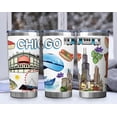 thumbnail image 4 of City Tumbler for City Lover,20oz Double Wall Vacuum Insulated Stainless Steel Coffee Cups (Chicago), 4 of 6