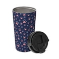 thumbnail image 2 of Gukieu Star Dog Paw Print Insulated Coffee Cup, Portable Stainless Steel Vacuum Cup with Lid, Unisex, Suitable for Office, Cafe, Car, 2 of 8