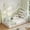 White, variant on Twin Size Bed Frame with Montessori Storage Bookshelf, Globe String Lights, Door and High Rails, House Shaped Metal Floor Bed with Wood Slats&Side Pockets, Modern Platform Beds, Black