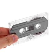 Masteelf 4-Pack 60-Minute Blank Audio Cassette Tapes for Recording, Teaching, Retro Parties, Voice Messages, Music Playback