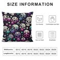 thumbnail image 5 of COMIO Purple Sull Star Pillow Covers Throw Pillow Covers Halloween Decorative Pillow Case Modern Home Decor for Sofa Couch Bed, 5 of 5