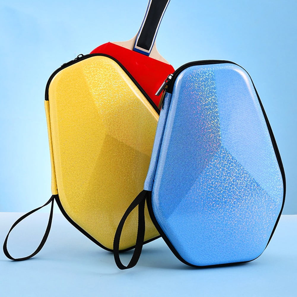 Splihome Table Tennis Racket Bag Eva Hard Shell Table Tennis Paddle Box Case Storage Bag