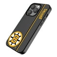 thumbnail image 2 of Keyscaper Black Boston Bruins Sidebar Magnetic iPhone Case, 2 of 7