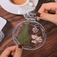 thumbnail image 5 of Herbarium Nuevo kit de marcapáginas de flores secas, marcapáginas de espécimen botánico hecho a mano DIY, marcapáginas de flores secas transparentes, 5 of 5