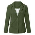 thumbnail image 3 of Casual Blazers for Women 2025 Long Sleeve Notch Lapel Collar Open Front Business Casual Work Office Jacket, 3 of 6