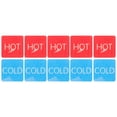 thumbnail image 1 of 5 Pairs Self-Adhesive Acrylic Hot and Cold Stickers Hot and Cold Signs for Faucet Sinks, 1 of 9