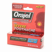 Orajel Maximum Strength Instant Pain Relief For Severe Toothache, Cooling Gel - 0.25 Oz, 2