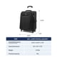 thumbnail image 3 of Travelpro Maxlite 5 Softside Expandable Upright 2 Wheel Carry on Luggage, Lightweight Suitcase, Men and Women, Slate Green, Carry On 20-Inch, 3 of 6