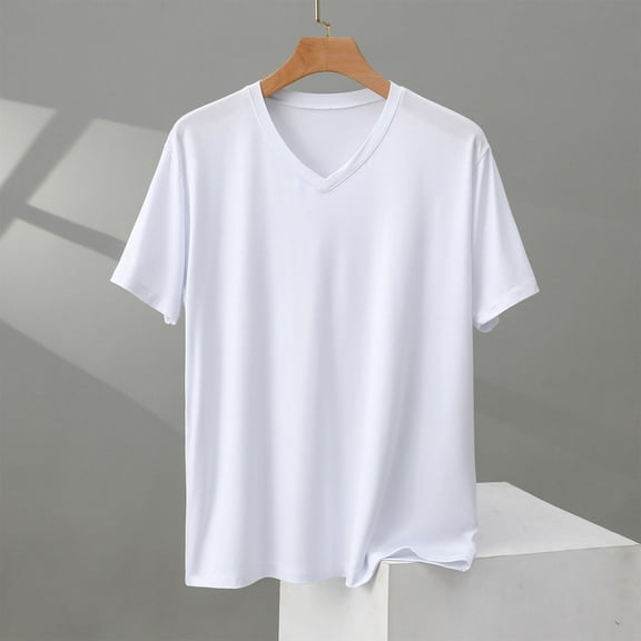 lmcalzta Pajama Shirts for Men Short Sleeve Soft Comfy T-Shirts Loungewear(Breathable & Stretch & Lightweight)