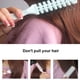 thumbnail image 4 of Cepillo de pelo con ventilación para hombres y mujeres con cepillo de ventilación de 9 filas que utiliza un cepillo de masaje con cabezal de bola antiestático, 4 of 5