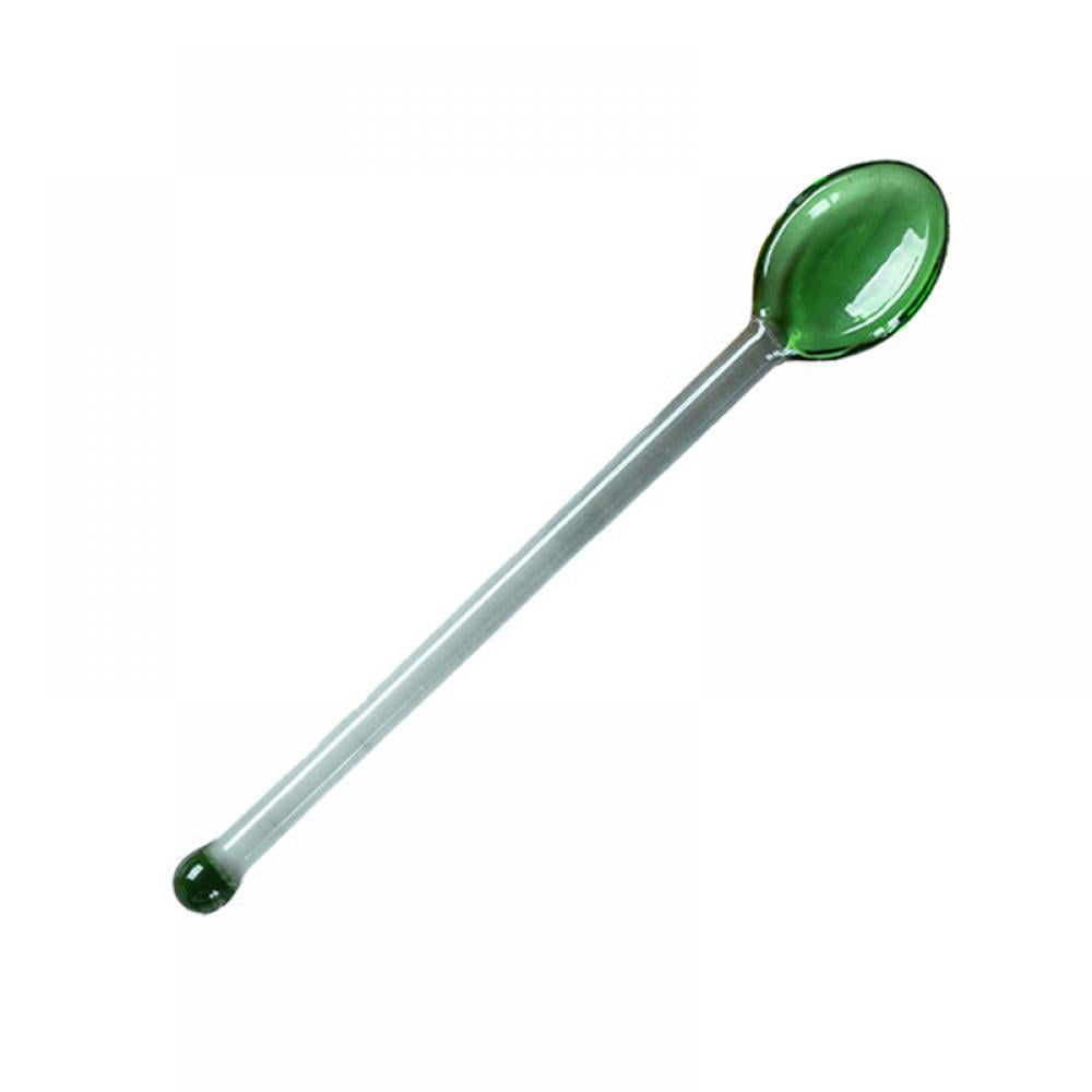 Frog Trouble Musical Spoons Metal Clacker Instrument Green Plastic Handle-NEW p 
