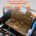thumbnail image 4 of FestiveGlow 24V Kids Ride on Car Truck,2 Seater Kids Electric Car with Remote Control,4WD Toddler Ride on Car with 110lb Weight Capacity,Blue, 4 of 10