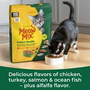 Meow Mix Indoor Health Dry Cat Food, 14.2 lb Bag