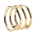 thumbnail image 2 of Napkin Rings Napkins Holder Para Wedding Hotel Christmas FKD001 Gold, 2 of 9