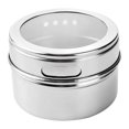 thumbnail image 1 of Dosaele Stainless Steel Multipurpose See Through Lid Containers | Air Tight Canisters For Kitchen Storage | Vertical Jar | Storage Containers for Kitchen, 1 of 6
