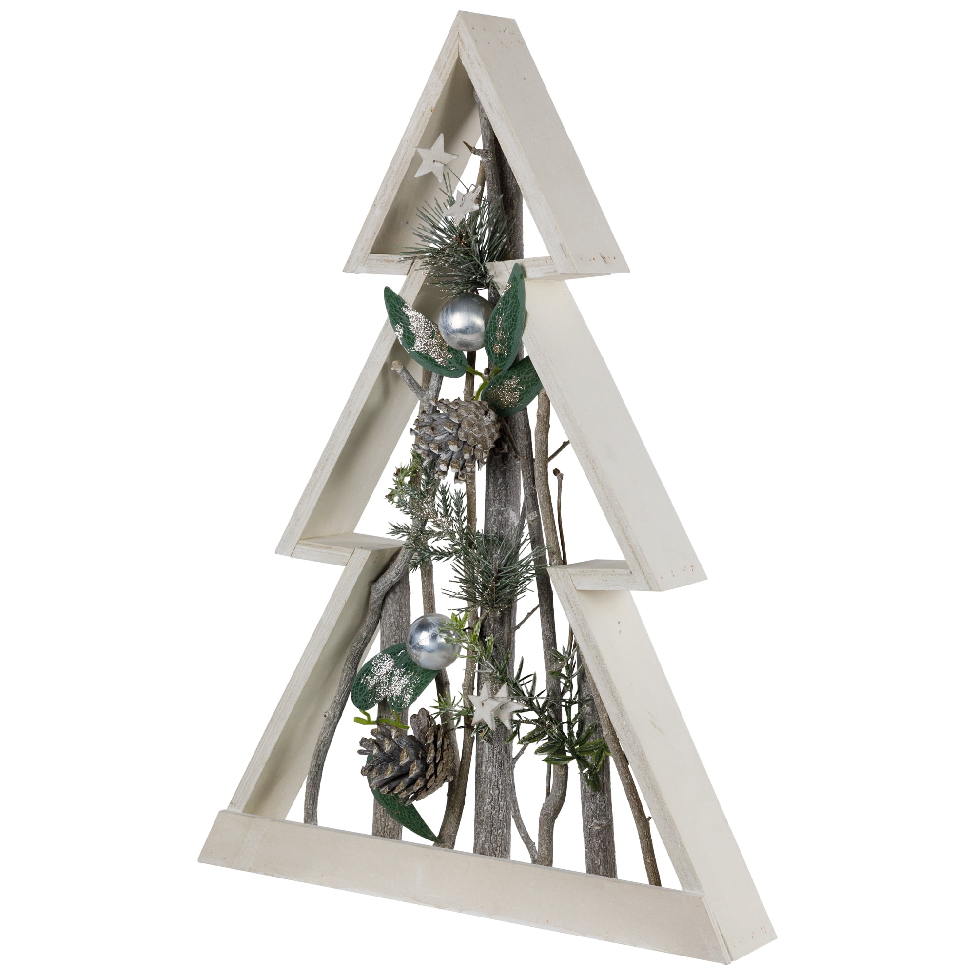 Northlight Stars and Pinecones Christmas Tree Decoration - 17.5"