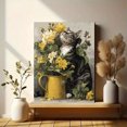 thumbnail image 6 of Charming Cat Tree Canvas Print, Modern Cat Art, Multi-Room Home Decor & Friend Gift, 6 of 8