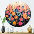 thumbnail image 3 of Designart "Rhapsodic Vinyl Record III" Music Oversized Wall Clock, 3 of 5