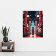 thumbnail image 4 of Alone in Tokyo Empty Street Market Lantern Signs Extra Large XL Wall Art Poster Print, 4 of 5
