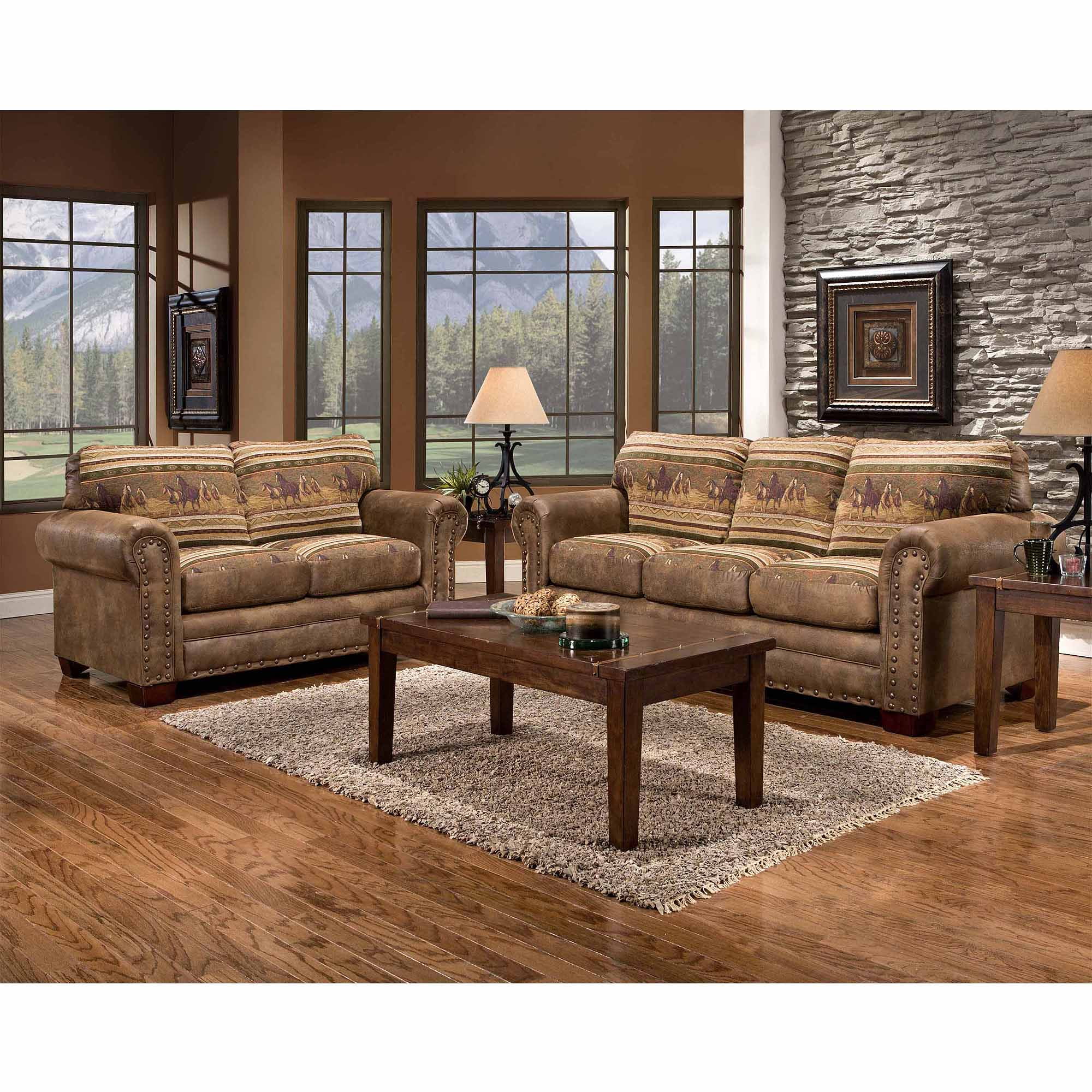 American Furniture Classics Wild Horses 4 Piece Set Walmart Com