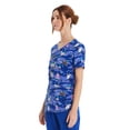 thumbnail image 4 of Scrubstar Women's Winter Chillin Scrub Top, Sizes S-3X, 4 of 5