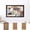 Brown, variant on Bowayaoa Double-Sided Cork Board for Wall, Hanging Wood Framed Small Bulletin Board, Picture Display Vision Board Corkboards for Wall Room School Office Decor