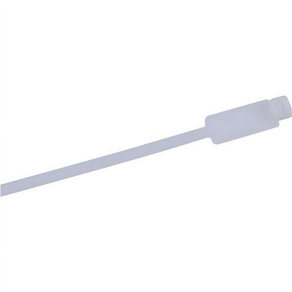 GB Electrical Nylon Cable Tie Self-Locking - 8" Off-White - 25 Pack