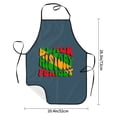 thumbnail image 3 of Black History Month Period Apron,Black History Month Gift for Black Women,Waterproof Chef Apron with Pocket,Inspirational Gift for Kitchen Cooking BBQ,Melanin Gifts, 3 of 9