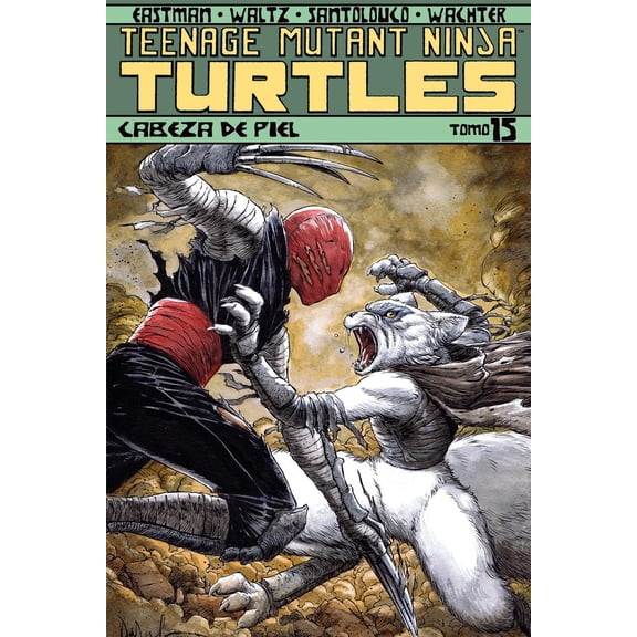 Libro Teenage Mutant Ninja Turtles Cabeza De Piel Tomo 15b Tapa Blanda, Autor Kevin Eastman, Editorial Editorial Kamite