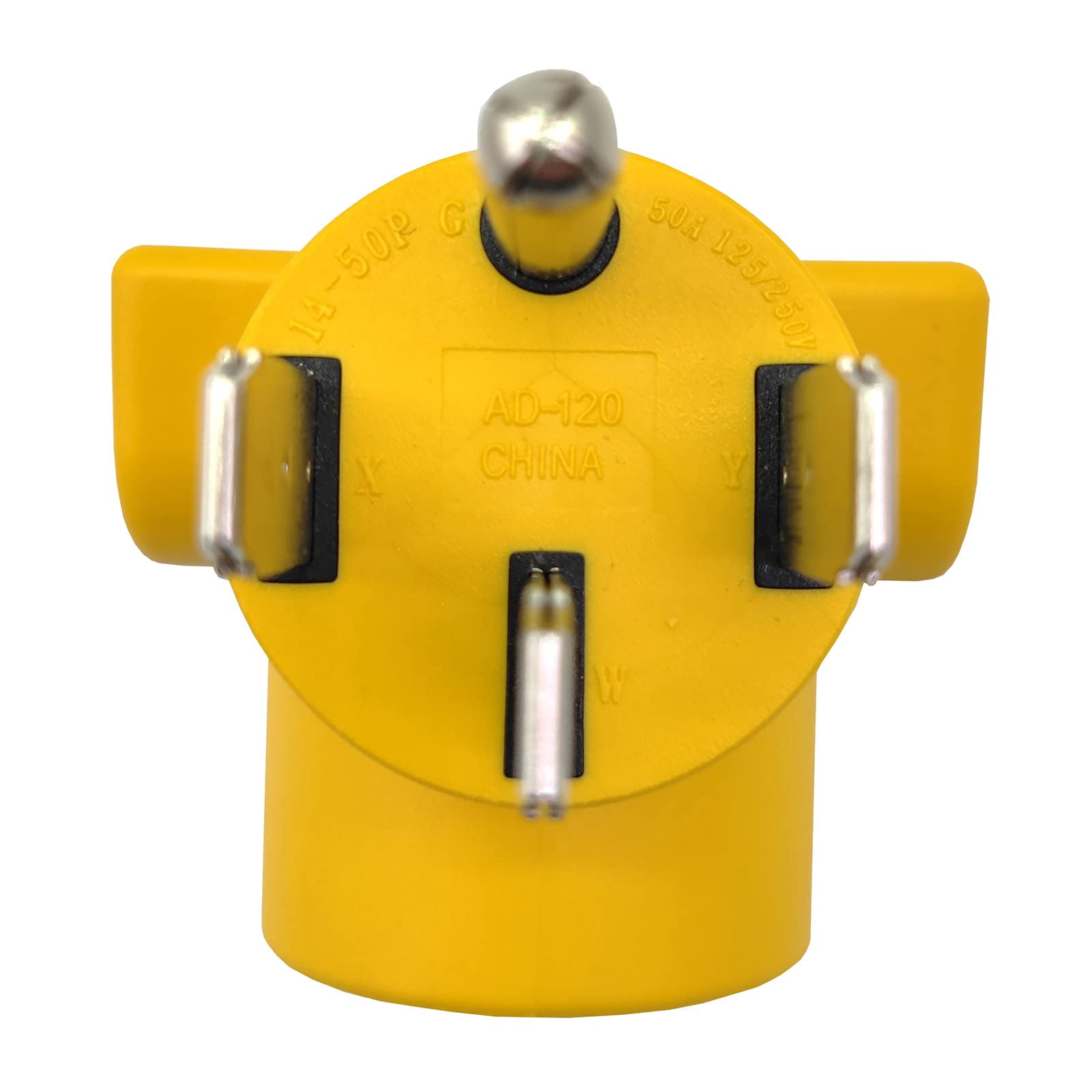 Parkworld 62855 NEMA 14-50P to 10-30R One Piece Compact Adapter RV to Dryer Adaptor Output 30amp 250Volt