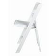 thumbnail image 4 of White Resin Folding Chair (C Series) - Set of 4 by Chivari, 4 of 15