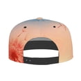 thumbnail image 4 of Haiem The Sunset of Dandelion Classic Snapback Cap Flat Bill Hat Baseball Cap Adjustable Size Cotton Dad Hat, 4 of 9