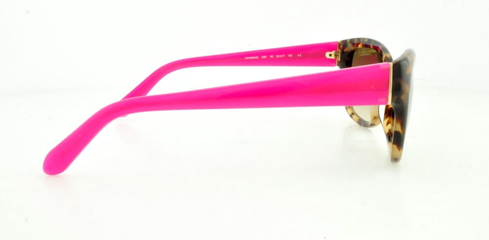 Kate Spade KS JOHANNA/S Plastic Womens Square Sunglasses Camel Tortoise 53mm Adult