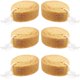 thumbnail image 1 of Esponja corporal de espuma de 6 piezas, esponja exfoliante suave para baño, esponja de ducha, esponja corporal compatible con suministros de limpieza corporal para adultos y niños, 5,5 pulgadas Afortunado Sencillez, 1 of 5