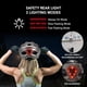 thumbnail image 3 of Casco de ciclismo transpirable con luz trasera Gafas magnéticas Mujeres Hombres, 3 of 8