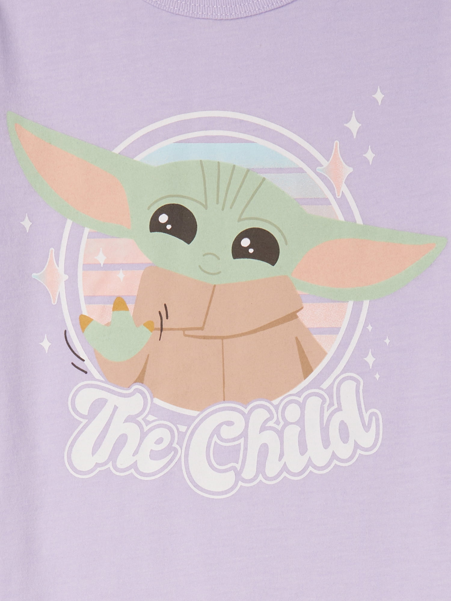 Star Wars The Mandalorian Baby Yoda Baby & Toddler Girls Graphic Print T- Shirts, 3-Pack, Sizes 12M-5T