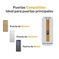 thumbnail image 4 of Cerradura Manija Digital Daxxon con Reconocimiento de Huellas Dactilares M20 Gris, 4 of 7