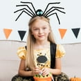 thumbnail image 4 of Wovilon Halloween Spider Headdress Funny Spider Performance Masqueraden Hair Spider Headdress Headband Spider Decorations Spider Cute Funny Gift, 4 of 6