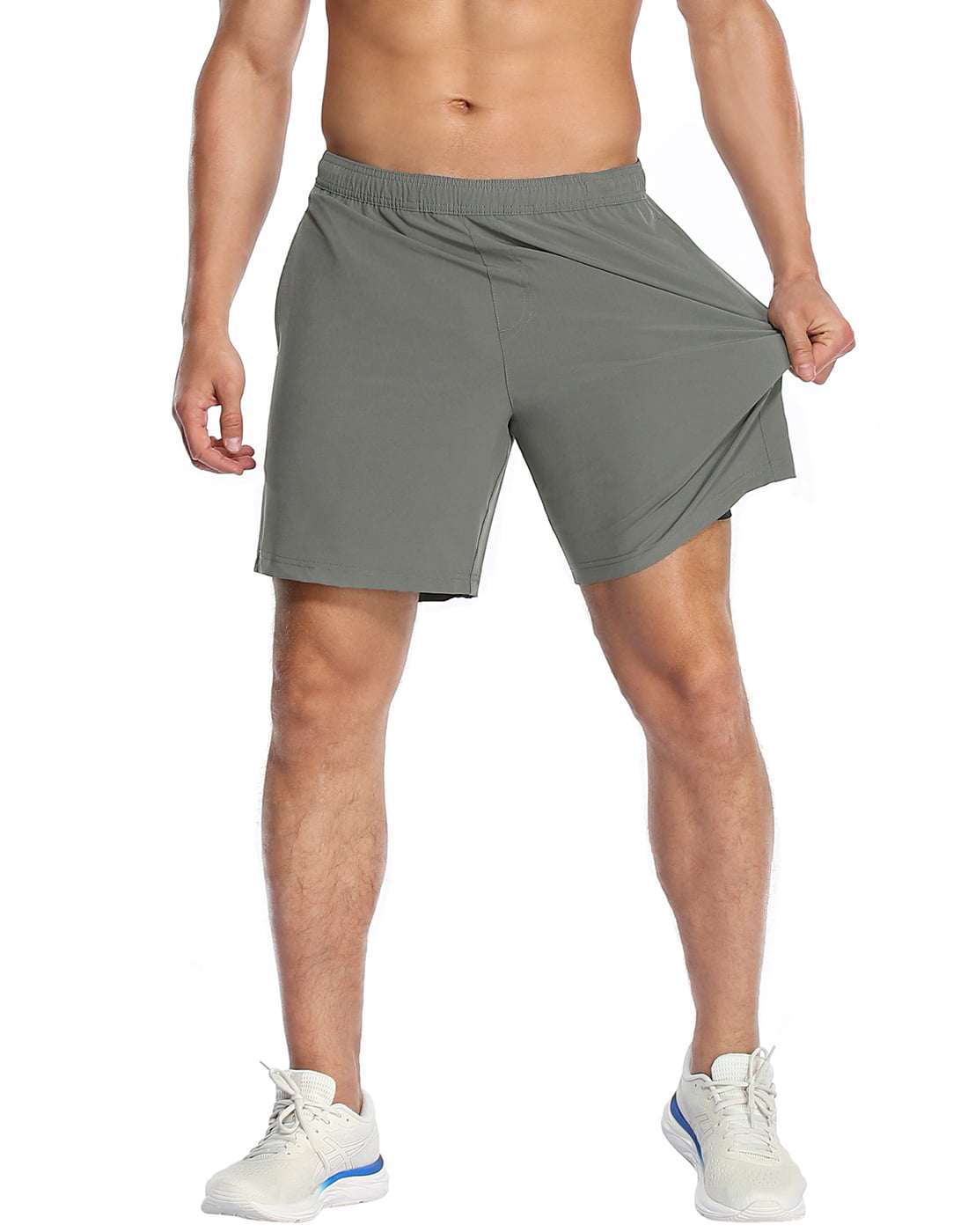 TCA Mens Laser Lightweight Jogging Shorts with Pockets 
