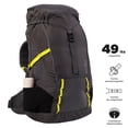 thumbnail image 4 of Mochila de CAMPISMO TOTTO Summit 45 2310-G98L Gris, 4 of 6