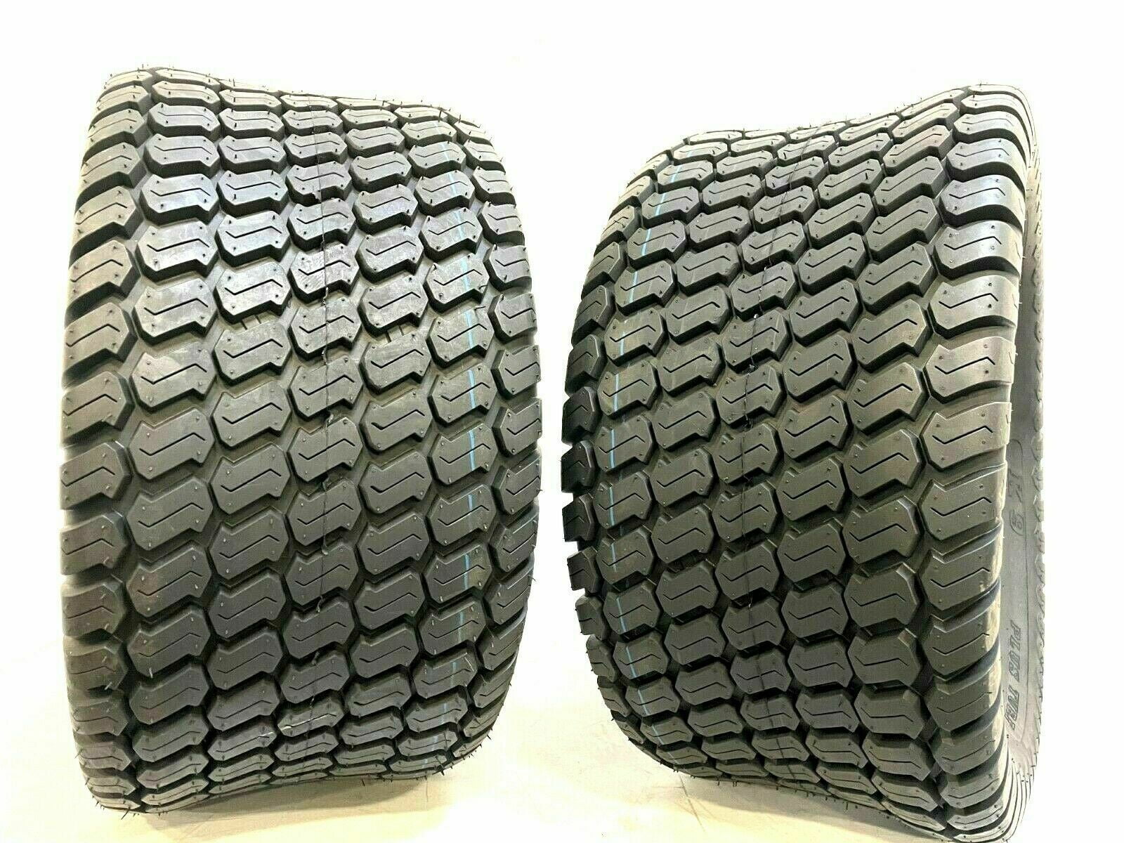 Two 24x12.0012 Lawn Mower Tractor Tires 24x12x12 Tubeless Heavy Duty