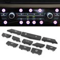thumbnail image 3 of Decoración del coche, 11 piezas de accesorios para el interior del coche, botón de aire acondicionado de CA para X5 X6 14-18, 3 of 5